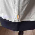 Lucy Power Up Black and Cream Long Bomber Jacket Size L Photo 1