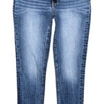 BKE Buckle  Payton Universal Fit Mid Rise Ankle Skinny Jeans Raw Hem Size 27 x 28 Photo 0