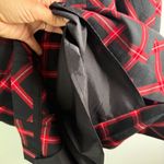 Trina Turk  Dress Chiyah Plaid Holiday Shift Dress Sweetheart Neck Size 6 Photo 9