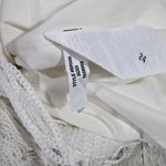 J.Crew Collection fringe-trim sheath dress in sequin 2 White NWT Photo 11