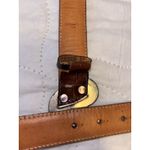 Brighton Vintage Women’s  Mickey Mouse Brown leather Belt Photo 6