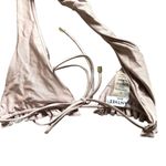 JANTHEE Triangle Halter Bikini Top NWOT Sz Small Purple Photo 2