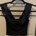 SheIn  Black Lace Going Out Top Photo 0