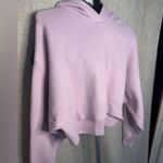 Princess Polly  cropped pink sweater hoodie size S/M Photo 2