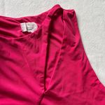 TJ Maxx Pink Tank Top with Front Cut Out Photo 2