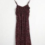Urban Outfitters  Veronica Midi Dress Size XS Ruched Geometric Smocked Back Photo 11