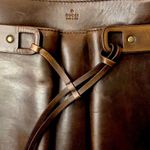 Gucci RARE  Oversized Bamboo Brown Leather Tall Shopper Tote Shoulder Bag COA Photo 4