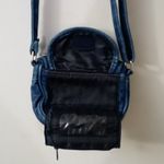 Denim Crossbody Bag Zip/Velcro Closure Boho Festival Hippie School College Blue Photo 7