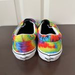 Vans CLASSIC SLIP-ON Spiral Tie-Dye Rainbow Shoes Big kids Sz 7 / Women’s 8 Photo 3