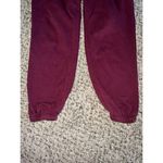 Old Navy  Maternity Maroon Sweatpants‎ size small Photo 2