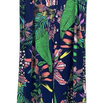 SANDIVA Tropical Swim Coverup Wideleg Pants Size‎ M Flowy Vacation Cruise Light Size M Photo 0