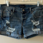 Aeropostale Low-Rise Midi Jean Shorts. NWOT Photo 0