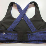 Lululemon workout bra blue paisley Photo 0