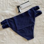 NWT Tavik Chloe Full Ribbed Swim Bottom in Cobalt Blue Photo 3