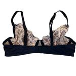 B.tempt'd 𝅺 EUC Black Pink Lace Bra Sz 32C Photo 1