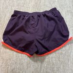 Nike  Womens Running Shorts Small Purple White Orange With Liner Active‎ Dri-Fit Photo 4