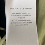 Dorothee Schumacher Velour Softness Leather Maxi Dress Size Small Green Photo 11