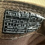 Teva  De La Vina Dos Tall Bison Waterproof Leather Brown Over the Knee Boots Photo 7