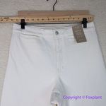 Madewell New!  The Curvy Emmett Wide-Leg Jean in Tile White‎ , size 31 Photo 5