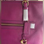 Coach Authentic  1941 pebbled leather zip top Tote Photo 4