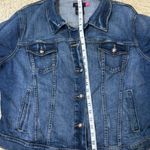 Torrid distressed denim jacket size 1 (14/16) BIN Q Photo 3