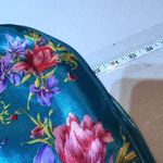 Vintage Val Mode Lingerie Womens Floral Kimono Robe and Cami Set blue Sz Medium Blue Photo 8