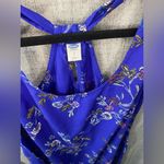 Old Navy  Dress Women Small Blue Floral Shift Short Round Neck Sleeveless Photo 5