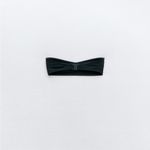 ZARA new Chic Black Strapless Bikini Photo 3