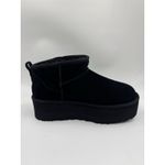 UGG  Classic Ultra Mini Platform Women's Ankle Boots - Color Black Size 8 New Photo 10