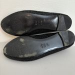 Tory Burch Black Crystal Embellished Bow Flats Shoes Women's Size 6.5M Photo 4