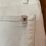 joe's jeans Joe’s Womens White Distressed Frayed Denim Hi-Rise Straight Crop Capri Size 26 Photo 5