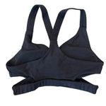Halara  Low Support Crossover Hem Cut Out Racerback Yoga Pilates Sports Bra Blk S Photo 3