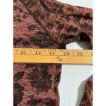 Athleta  Momentum Top Spacedye Floral Dried Cinnamon SIZE XS Long Sleeve Athletic Photo 5