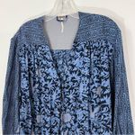 Free People  Mix Print Balloon Sleeve Jacket Small Photo 2