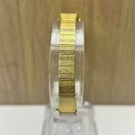 Citizen  Quartz Ladies Wrist Watch 1986 Gold Japanese Movement Rectangular Face Photo 4