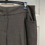 Apostrophe  wide leg trouser pants gold and black chevron print size 18 Photo 1