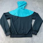 Nike  Sportswear Women Windrunner Hooded Jacket Turquoise/Black Small 545908-412‎ Photo 2