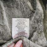 Moda  Green Camouflage Balloon Sleeve Top Size Medium Photo 6