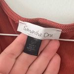 Anthropologie  Samantha Dru Burnt Orange Knot Dress Photo 3