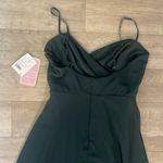 Lovely brand NWT size 4 regular split hem from Elegant green Evening Gown prom Photo 6