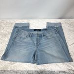 Hollister  low-rise crop boyfriend jeans distressed vintage stretch 7R w28 L25 Photo 1