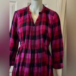 PINK - Victoria's Secret PINK Y2K Victoria's Secret Red and Black Plaid Shirt Size Large Photo 2
