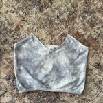 Free People  skinny strap brami in washed grey Photo 1