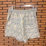 Marc New York  Blue Aztec Print Tie Waist Shorts Size XS Photo 1