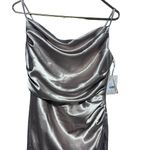 Birdy Grey Lydia Sexy Full Length Draped Dress Taupe Small NWT Photo 6