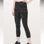 Lululemon  • Wunder Under Crop Hi-Rise Full-On Luon 21" Incognito Camo Multi Grey Photo 1