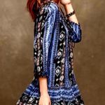 Anthropologie  Holding Horses Winter Moon Tunic Flowy Boho Dress Size Medium Photo 2
