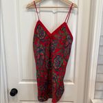Morgan Taylor Vintage 1990s paisley vow detail satin mini slip dress Photo 1