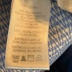 Dress Pants Blue Pattern Career Casual Stretch Trousers Size Unknown Photo 3