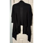Worthington  Black Long Sleeve Lightweight Knit Cardigan, Open, XL Photo 2